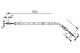 Kabel, parkeringsbrems - 1987477904 BOSCH - A1634200885, 1634200885, 109513