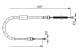 Kabel, parkeringsbrems - 1987477939 BOSCH - 8200269348, 8200673247, 116662