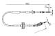 Kabel, parkeringsbrems - 1987477941 BOSCH - 30793819, 3524199, 108066