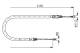 Kabel, parkeringsbrems - 1987477994 BOSCH - 4745X4, 106224, 24372708442