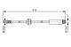 Bremseslange - 1987481022 BOSCH - 30681726, BP4L-43-980D, 30714413