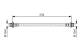 Bremseslange - 1987481079 BOSCH - 462114A00B, 13308522142, 6T48506