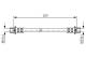 Bremseslange - 1987481132 BOSCH - 9094702874, 9094702G38, 13308545117