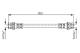 Bremseslange - 1987481164 BOSCH - 46214AX600, 462149U00A, 13308522114