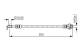 Bremseslange - 1987481434 BOSCH - 46210JD620, 13308522127, 173117B