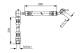 Bremseslange - 1987481485 BOSCH - 9094702C81, 173142B, 173142J