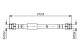 Bremseslange - 1987481577 BOSCH - 8J0611775A, 8J0611775B, 173282B