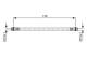 Bremseslange - 1987481625 BOSCH - 462100003R, 462106659R, 1330853974