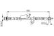 Bremseslange - 1987481640 BOSCH - 90947W2012, 13308545186, 19037277