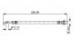 Bremseslange - 1987481643 BOSCH - 90947W2011, 13308545221, 173254B