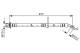 Bremseslange - 1987481771 BOSCH - 9004922192, 9004922299, 6T48440