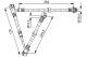 Bremseslange - 1987481836 BOSCH - 46211AV720, 46211AV00A, 173005B
