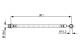 Bremseslange - 1987481896 BOSCH - 587443K000, 587443L000, 587443L001