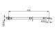 Bremseslange - 1987481927 BOSCH - 9094702F80, 92BHTY201