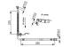 Bremseslange - 1987481954 BOSCH - GS1D-43-990, GS1D-43-990A, 1330853275