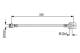 Bremseslange - 1987481973 BOSCH - UH71-43-810, XM342A442AA, 1339681