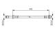 Bremseslange - 1987481A17 BOSCH - A9064281035, 9064281035, 49416051