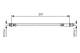 Bremseslange - 1987481A24 BOSCH - 9094702G18, 24520302903, 49486601