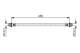 Bremseslange - 1987481A59 BOSCH - 9094702H20, LH7912