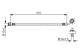 Bremseslange - 1987481B25 BOSCH - 13468086, 24514303433, 6T49394