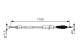 Kabel, parkeringsbrems - 1987482018 BOSCH - 7L0609721A, 95542414110, 95542414111