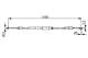 Kabel, parkeringsbrems - 1987482032 BOSCH - 2E0609701AQ, A9064202085, 2E0609701J
