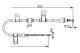 Kabel, parkeringsbrems - 1987482071 BOSCH - 597701C300, 172543, 24372731212