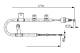 Kabel, parkeringsbrems - 1987482075 BOSCH - 5977017010, 172561, 44089400