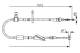Kabel, parkeringsbrems - 1987482176 BOSCH - 5440278F10000, 5440278F11000, 54402-78F10