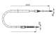 Kabel, parkeringsbrems - 1987482190 BOSCH - 474631, 106045, 44093300