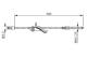 Kabel, parkeringsbrems - 1987482279 BOSCH - 1517528, 7M512853AB, 105451