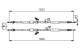 Kabel, parkeringsbrems - 1987482280 BOSCH - 1501658, 1540884, 1707759