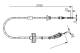 Kabel, parkeringsbrems - 1987482284 BOSCH - 30681684, 108189, 44085800