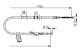 Kabel, parkeringsbrems - 1987482352 BOSCH - 26051AG010, 172614
