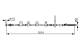 Kabel, parkeringsbrems - 1987482357 BOSCH - 54402-62J00, 175065, 175133