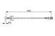 Kabel, parkeringsbrems - 1987482643 BOSCH - 365309636R, 4421104, 93864843