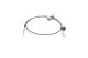 Kabel, parkeringsbrems - 1987482678 BOSCH - 4422438, 93868401, 116820
