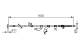 Kabel, parkeringsbrems - 1987482691 BOSCH - 5440268L00000, 5440268L02000, 54402-68L00