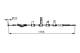 Kabel, parkeringsbrems - 1987482692 BOSCH - 597602G000, 597602G100, 176070