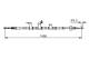 Kabel, parkeringsbrems - 1987482846 BOSCH - 597701Y300, 1KI013, 921KI013