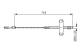 Kabel, parkeringsbrems - 1987482876 BOSCH - YC152A793AE, 4060870, 115465