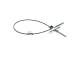 Kabel, parkeringsbrems - 1987482877 BOSCH - 1C152A793DA, 4044011, 115565