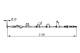 Kabel, parkeringsbrems - 1987482913 BOSCH - 47510-SNA-A52, 47510-SNA-A54, 174216
