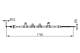 Kabel, parkeringsbrems - 1987482922 BOSCH - 597702Y500, 176063, CAB1788