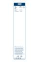 Viskerblad - 3397001539 BOSCH - 08487651, 117334, VM203