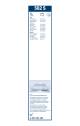 Viskerblad - 3397001582 BOSCH - 99662890100, 99662890101, 08486550
