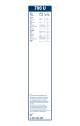 Viskerblad - 3397004489 BOSCH - DM570, EF700, VM21