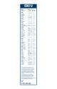 Viskerblad - 3397004586 BOSCH - 1260954, 1868251, 116148