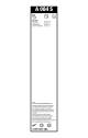 Viskerblad - 3397007084 BOSCH - 50514912, 50514913, 119369