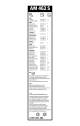 Viskerblad - 3397007462 BOSCH - A1768202800, 1768202800, 119254